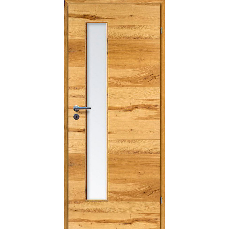 Holztür MODERN 07/H - Eichenbalken vertikal Holztür MODERN 07/H - Eichenbalken vertikal