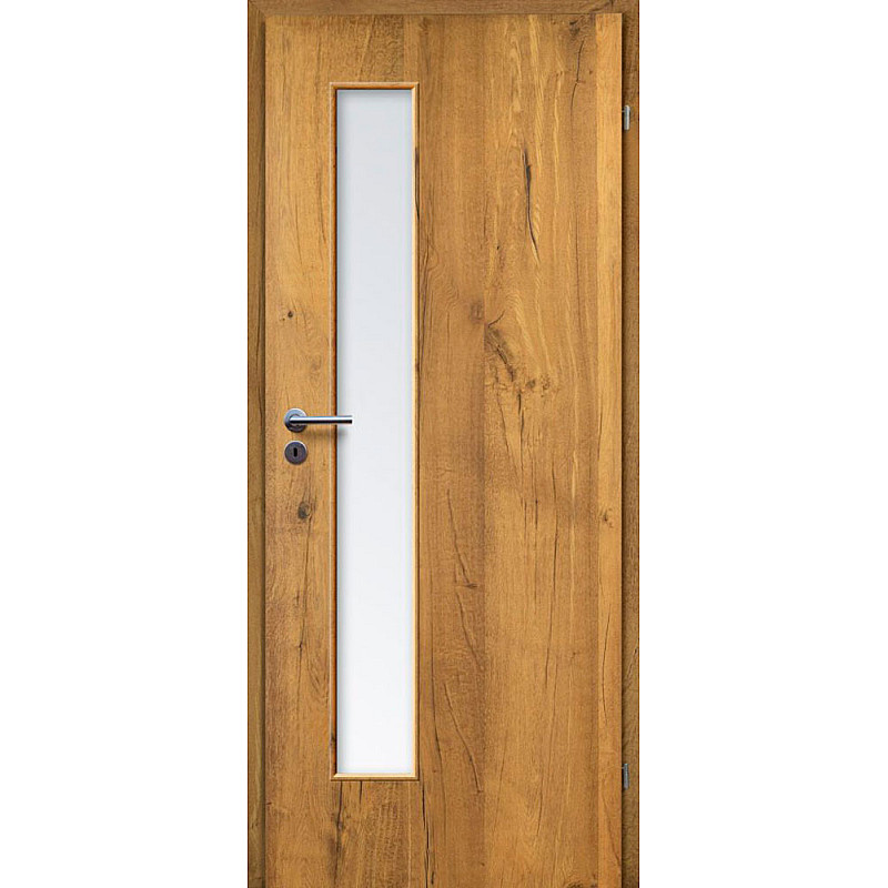 Holztür MODERN 07/V - Eichenbronze Holztür MODERN 07/V - Eichenbronze