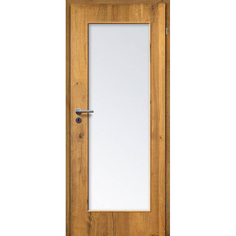 Holztür MODERN 08/V - Eichenbronze Holztür MODERN 08/V - Eichenbronze
