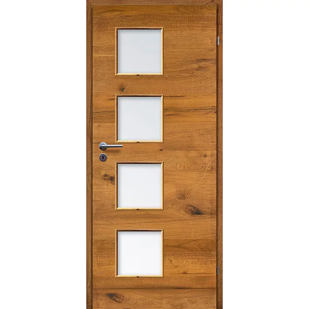 Dřevěné dveře MODERN 10/H - Dub Bronz