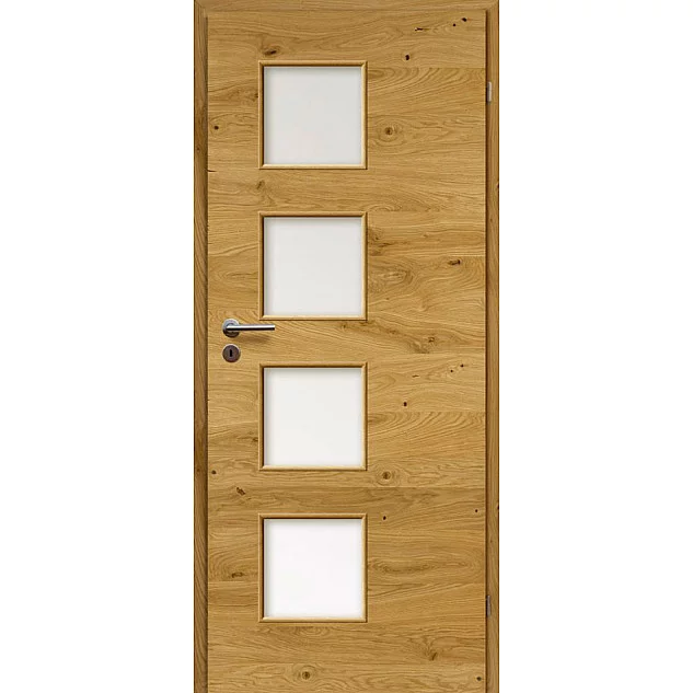 Dřevěné dveře MODERN 10/H - Dub Rustik