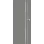 Bezobložkové dveře INTERSIE LUX 104 Nerez - Světle šedý ST CPL