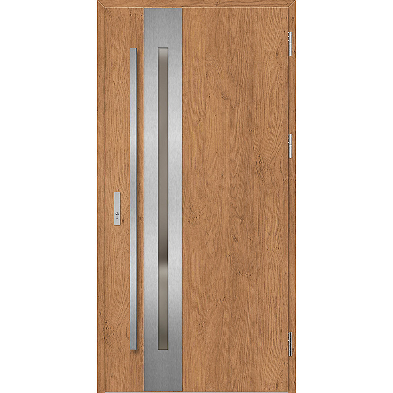 Ocelové vchodové dveře - LANGEN 3 - Winchester, Label Inox Ocelové vchodové dveře ERKADO - LANGEN 3 - Winchester, Label Inox