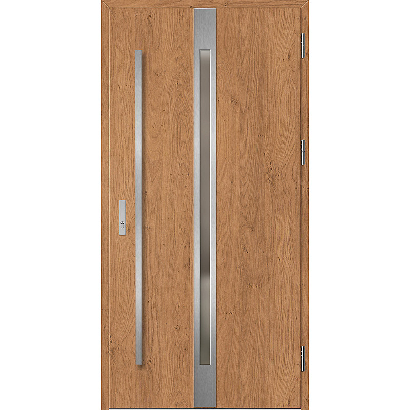 Ocelové vchodové dveře - LANGEN 4 - Winchester, Label Inox Ocelové vchodové dveře ERKADO - LANGEN 4 - Winchester, Label Inox
