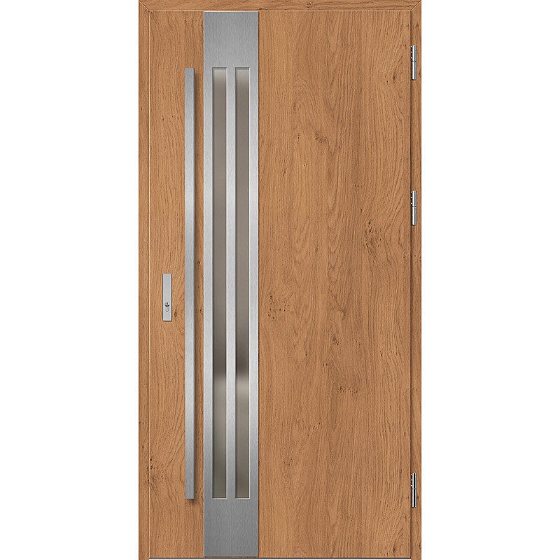 Ocelové vchodové dveře - LEIMEN 1 - Winchester, Label Inox Ocelové vchodové dveře ERKADO - LEIMEN 1 - Winchester, Label Inox