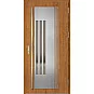 Ocelové vchodové dveře ERKADO - MURTER 6 - Zlatý dub, Label Inox
