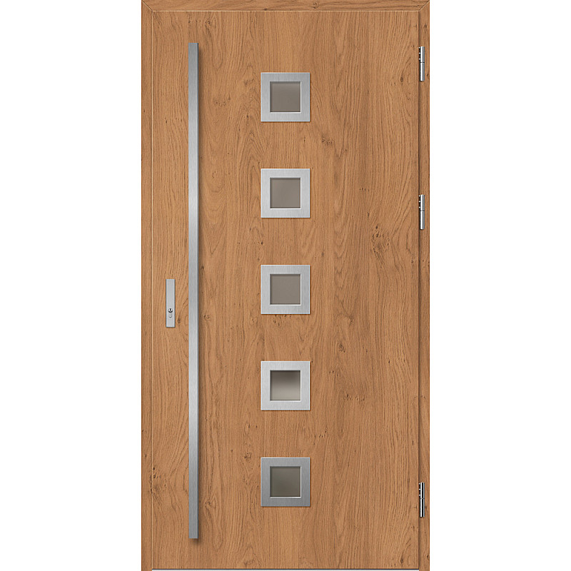 Ocelové vchodové dveře - SAMEDAN 2 - Winchester, Label Inox Ocelové vchodové dveře ERKADO - SAMEDAN 2 - Winchester, Label Inox