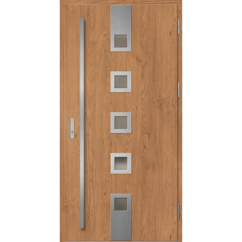 Ocelové vchodové dveře - SAMEDAN 3 - Winchester, Label Inox Ocelové vchodové dveře ERKADO - SAMEDAN 3 - Winchester, Label Inox