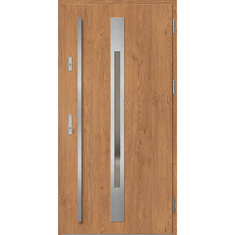 Ocelové vchodové dveře - WELS 2 - Winchester, Label Inox Ocelové vchodové dveře ERKADO - WELS 2 - Winchester, Label Inox