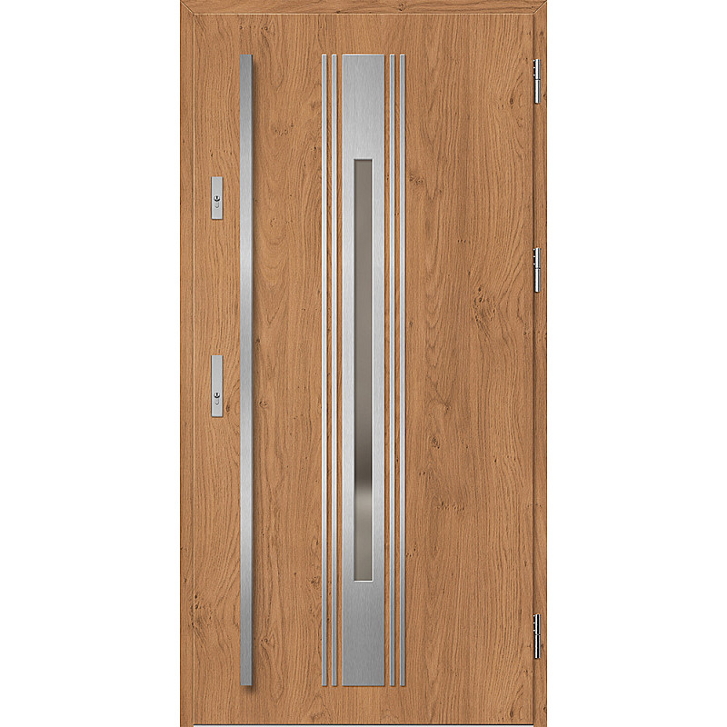 Ocelové vchodové dveře - WELS 5 - Winchester, Label Inox Ocelové vchodové dveře ERKADO - WELS 5 - Winchester, Label Inox