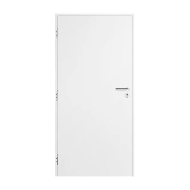 Protipožární dveře EI EW 30 DP3 - Bílý ST CPL (2 jakost), 80L, PZ-72mm
