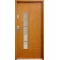 Dřevěné vstupní dveře P119