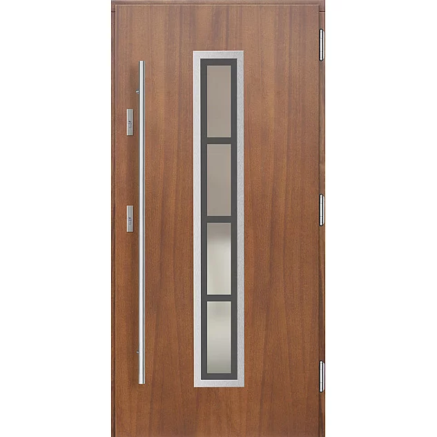 Dřevěné vstupní dveře P130