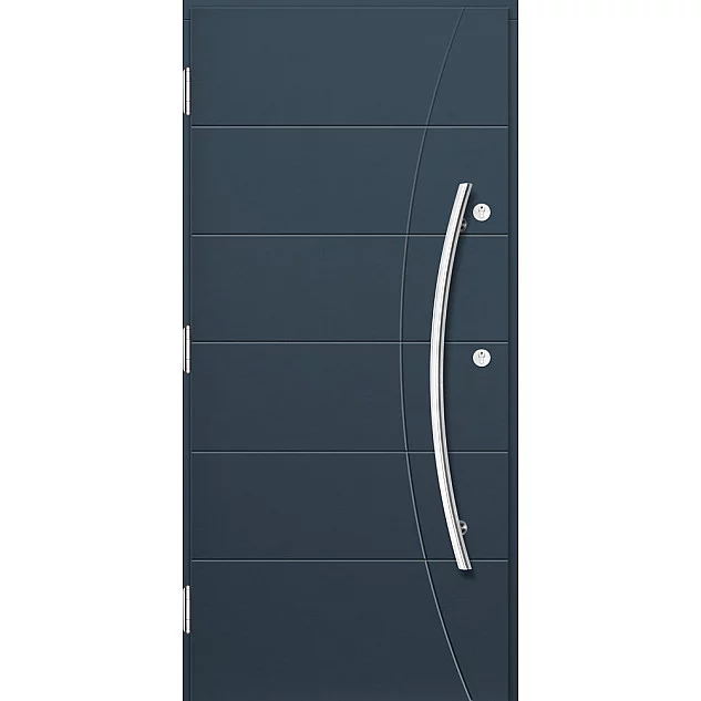 Dřevěné vstupní dveře P145