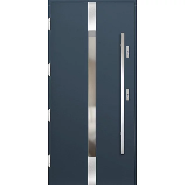 Dřevěné vstupní dveře P150