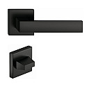 CUBE-LINE (Schwarze Matte) - WC