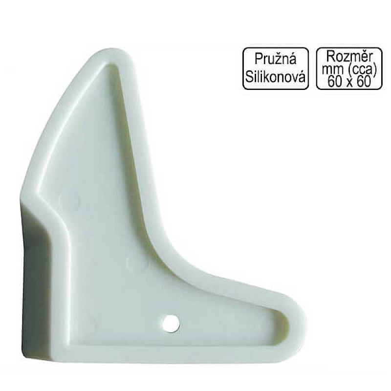 Silikonspatel zum Auftragen von Silikon oder Acryl - 1Stk. Silikonspatel zum Auftragen von Silikon oder Acryl - 1Stk.