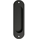 Oval Schwarz matt (MOČER) 38x130 mm