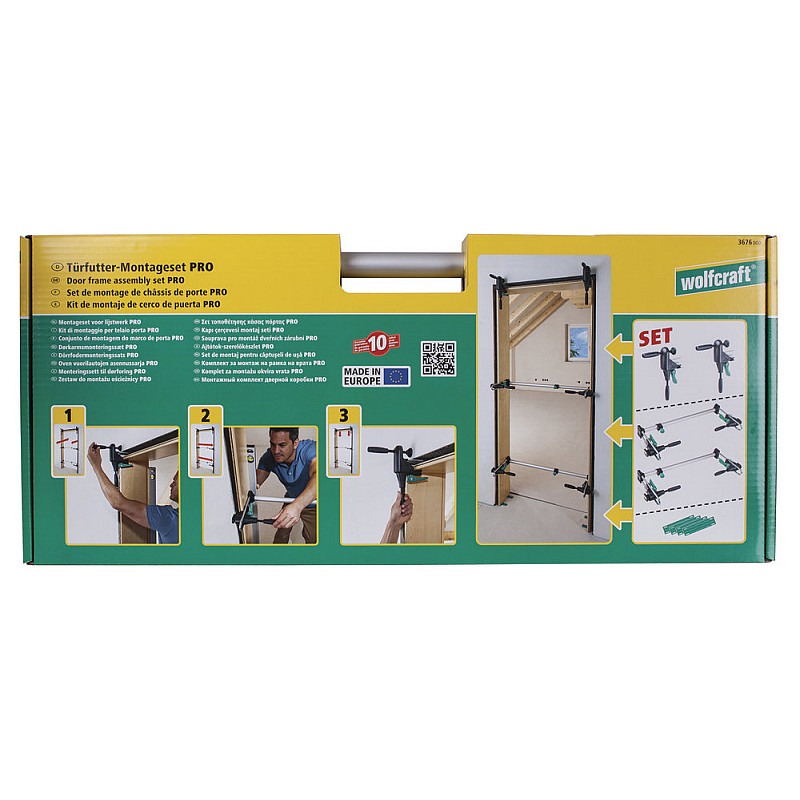 Montageset für Verkleidungsrahmen und Baukästen - WOLFCRAFT Pro Montageset für Verkleidungsrahmen und Baukästen - WOLFCRAFT Pro