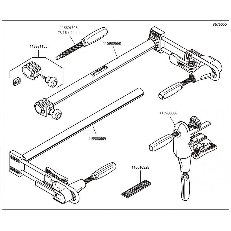 Montageset für Verkleidungsrahmen und Baukästen - WOLFCRAFT Pro Montageset für Verkleidungsrahmen und Baukästen - WOLFCRAFT Pro