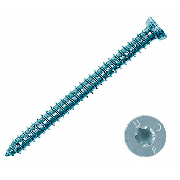Turboschraube 7,5 x 182 mm, TORX, inkl. weiße Kappen (1 Stück)