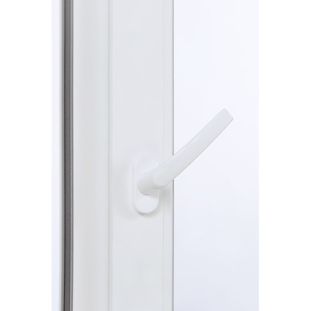 Plastové okno | 70x70 cm (700x700 mm) | Levé| Bílé | jednokřídlé | Teplý meziskelní rámeček
