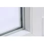 Plastové okno | 75x75 cm (750x750 mm) | Levé| Bílé | jednokřídlé | Teplý meziskelní rámeček