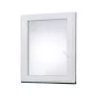 Jednokřídlé Plastové okno | 100x110 cm (1000x1100 mm) | Levé | Bílé