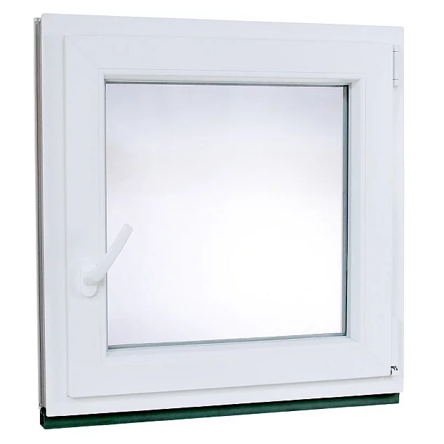  Jednokřídlé Plastové okno | 110x110 cm | Pravé | Bílé