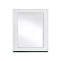  Jednokřídlé Plastové okno | 110x120 cm | Pravé | Bílé