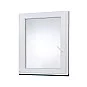 Jednokřídlé Plastové okno | 110x120 cm (1100x1200 mm) | Levé | Bílé