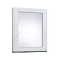  Jednokřídlé Plastové okno | 110x120 cm | Pravé | Bílé