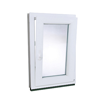 Kunststofffenster | 50 x 70 cm (500 x 700 mm) | weiß | Dreh-Kipp-Fenster | rechts