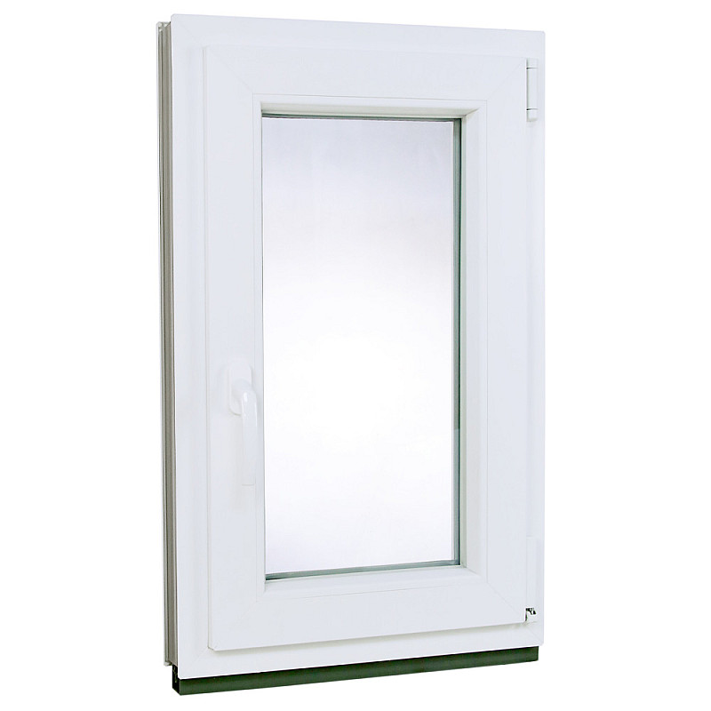 Kunststofffenster | 50 x 80 cm (500 x 800 mm) | weiß | Dreh-Kipp-Fenster | rechts Kunststofffenster | 50 x 80 cm (500 x 800 mm) | weiß | Dreh-Kipp-Fenster | rechts
