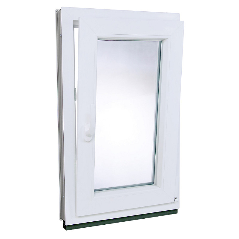 Kunststofffenster | 50 x 80 cm (500 x 800 mm) | weiß | Dreh-Kipp-Fenster | rechts Kunststofffenster | 50 x 80 cm (500 x 800 mm) | weiß | Dreh-Kipp-Fenster | rechts