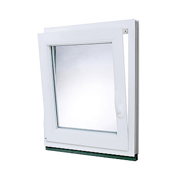 Kunststofffenster | 70x90 cm (700x900 mm) | weiß | Dreh-Kipp-Fenster | links