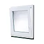 Plastové okno | 70x90 cm (700x900 mm) | Levé| Bílé | jednokřídlé | Teplý meziskelní rámeček