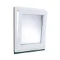 Jednokřídlé Plastové okno | 70x90 cm (700x900 mm) | Pravé| Bílé
