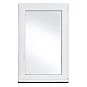 Jednokřídlé Plastové okno | 80x120 cm (800x1200 mm) | Pravé | Bílé