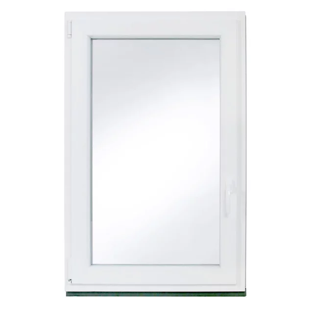 Jednokřídlé Plastové okno | 100x130 cm (1000x1300 mm) | Levé | Bílé
