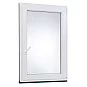 Jednokřídlé Plastové okno | 100x130 cm (1000x1300 mm) | Pravé | Bílé