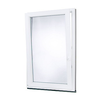 Kunststofffenster | 95x140 cm (950x1400 mm) | weiß | Dreh-Kipp-Fenster | links
