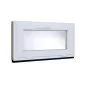 Plastové okno | 100x50 cm (1000x500 mm) | Bílé | Sklopné | Teplý meziskelní rámeček