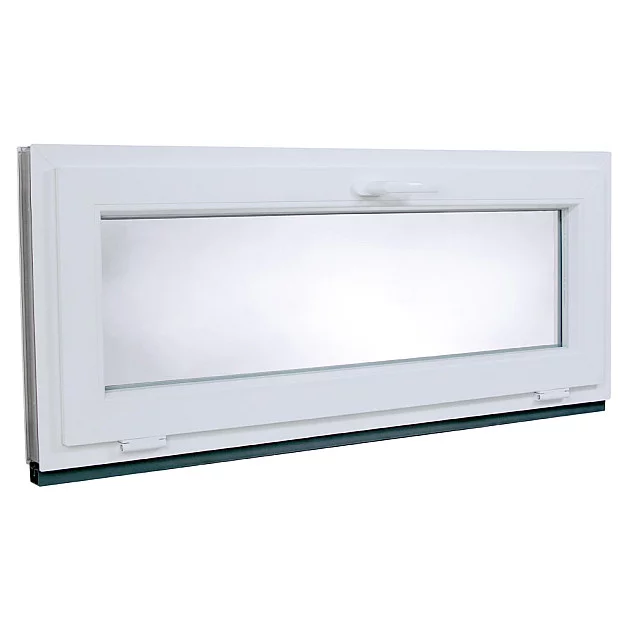 Plastové okno | 120x50 cm (1200x500 mm) | Bílé | Sklopné