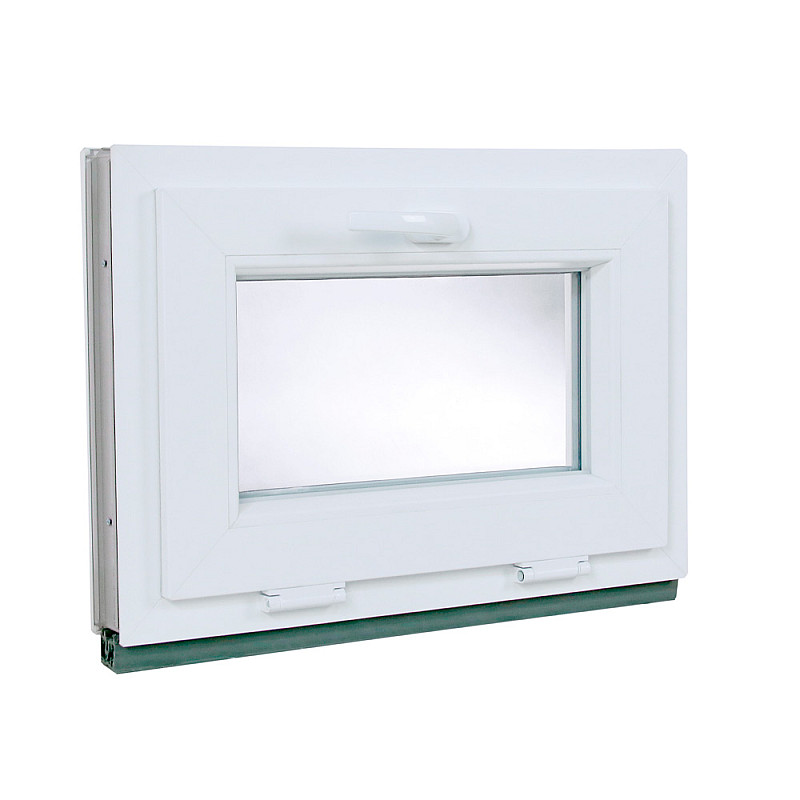 Kunststofffenster| 50 x 42 cm (500x420 mm) | Weiß | Kipp-Fenster Kunststofffenster| 50 x 42 cm (500 x 420 mm) | Weiß | Kipp-Fenster