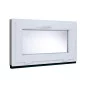 Plastové okno | 90x50 cm (900x500 mm) | Bílé | Sklopné | Teplý meziskelní rámeček
