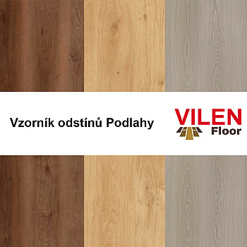 Vzorník odstínů Podlahy