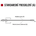 Standardmäßige Verglasung  (Avers)