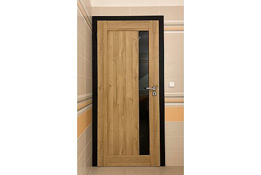 Interiérové dveře FRÉZIE 1 - Dub Natur Premium | Montáž dveří a zárubní