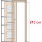 Interiérové dveře ALTAMURA 6 - Výška 210 cm